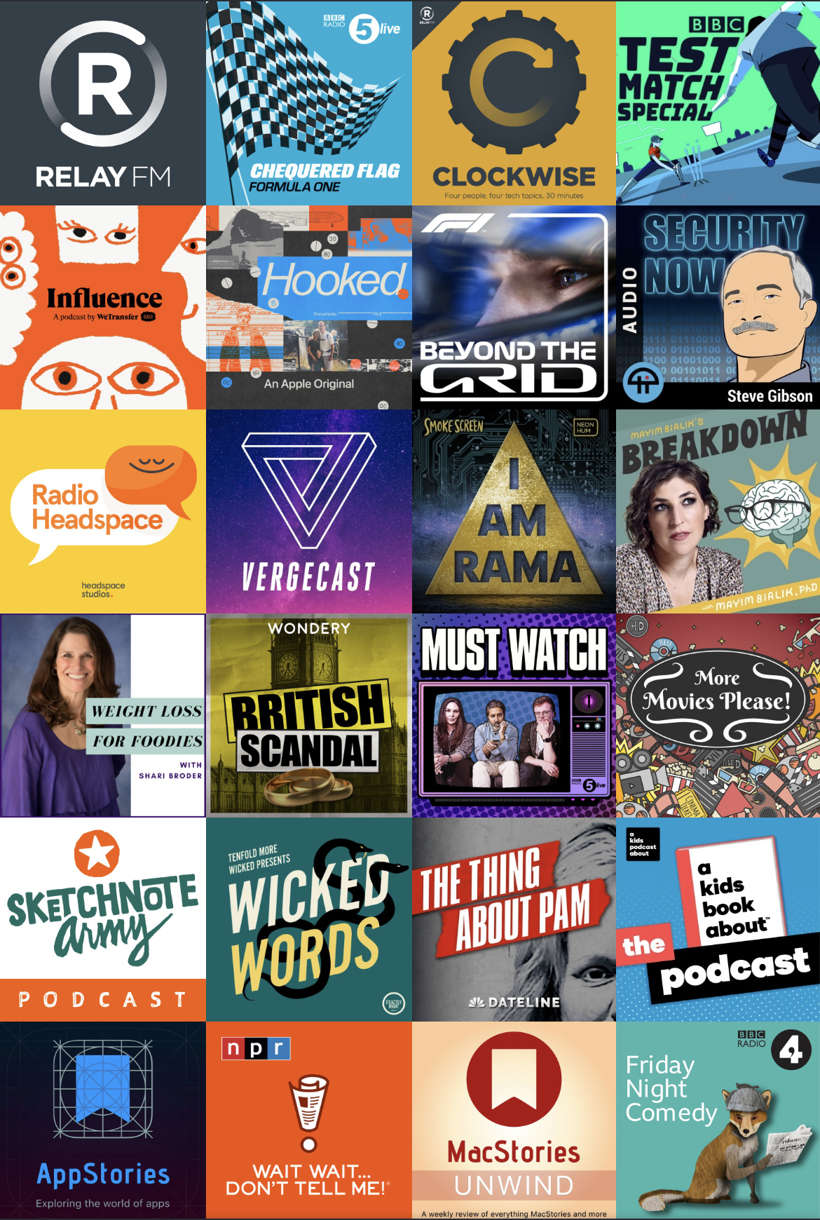 Podcasts page one 